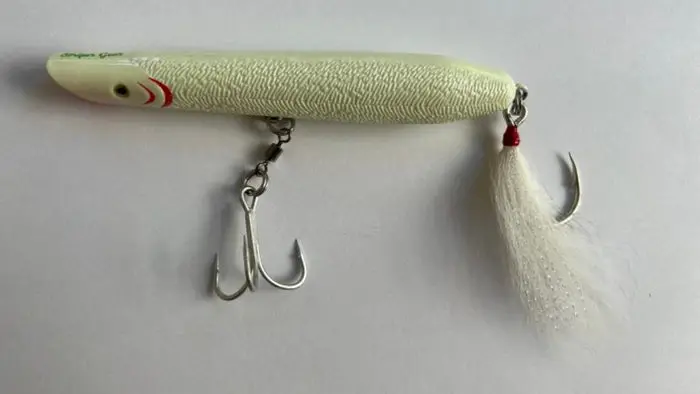 Striper Gear Rocket Soft Swimbait – 6", Cream/White, 5.8 Oz 1