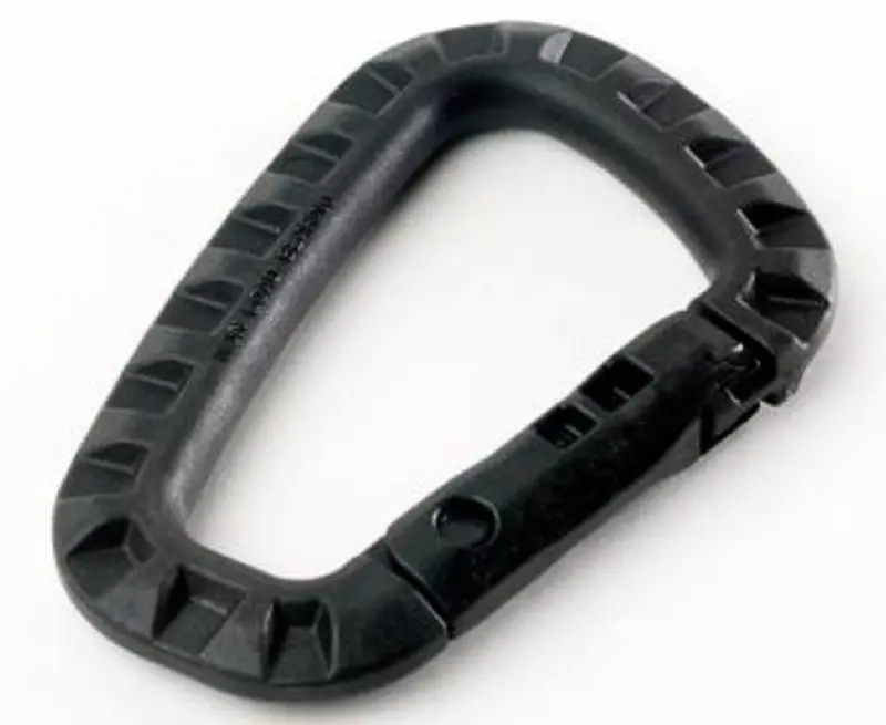 Tac Link Heavy-Duty Molded Polymer Carabiner Clip 1