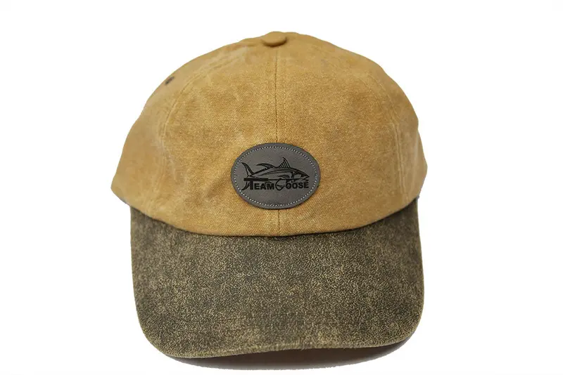 Team Goose Leather Weekender Travel Cap 1