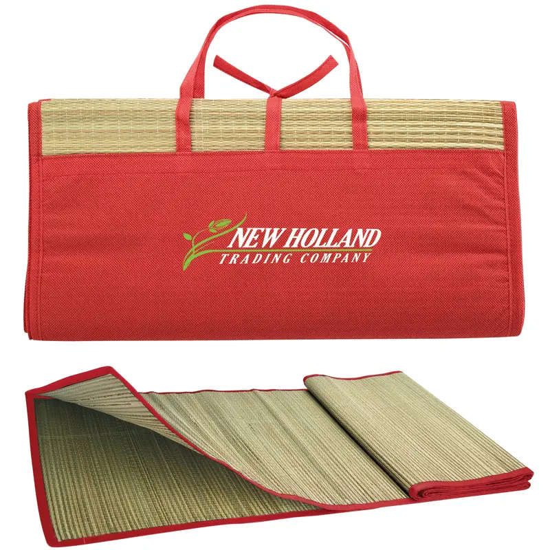 Tepui Roll-Up Natural Straw Floor Mat 1