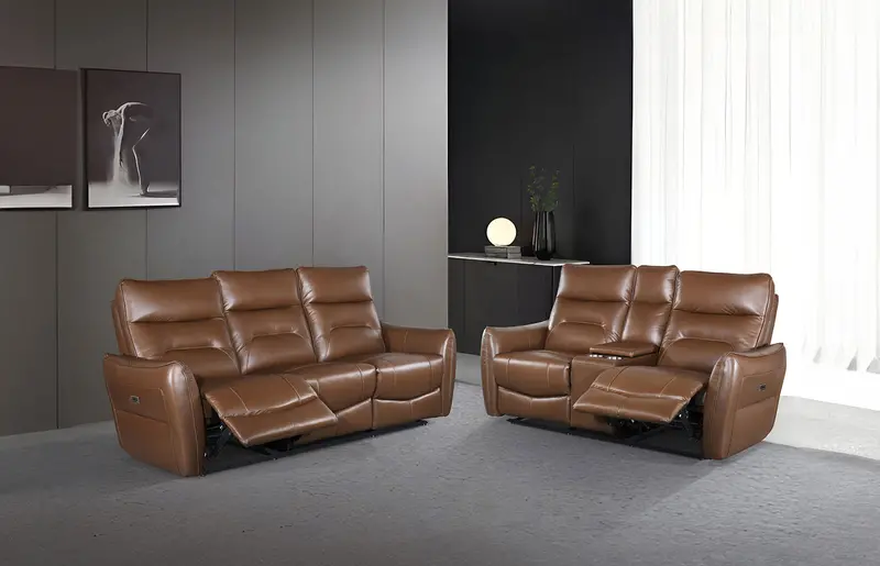 Terentius 2-Piece Power Motion Sofa & Loveseat Set By Furniture Of America (Fm69006Br-Pm-2Pc) 1