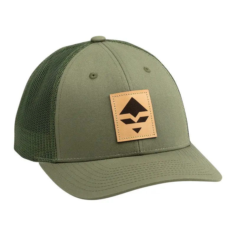 The 115 Leather Patch Embroidered Hat Accent 1