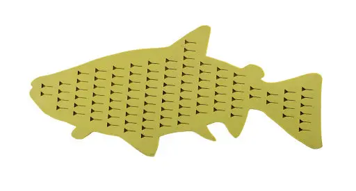 The Mighty Fish Silicone Fly Drying Mat With Boat Patch 1
