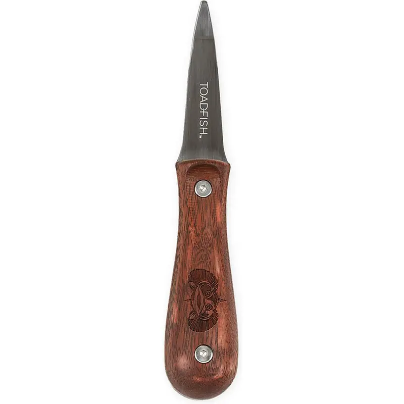 Toadfish Limited Edition Wooden-Handle Oyster Knife 1