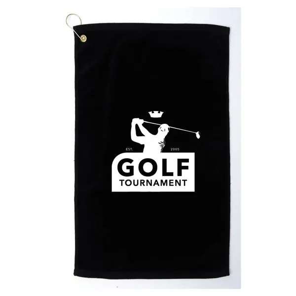 Traditional Golf Tournament Towel – 16" X 25" 1