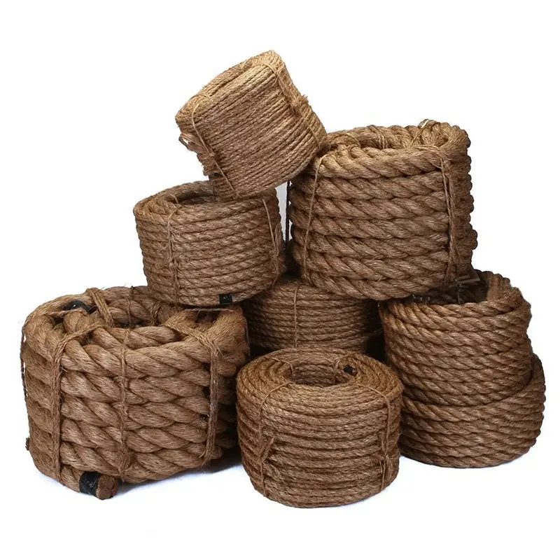Traditional Twisted Manila Hemp Rope 1
