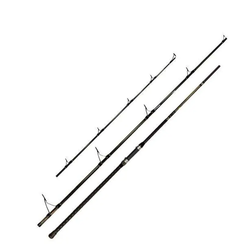 Tsunami Airwave Elite Travel Spinning Rod – 3-Piece, Lightweight Carbon Blank 1