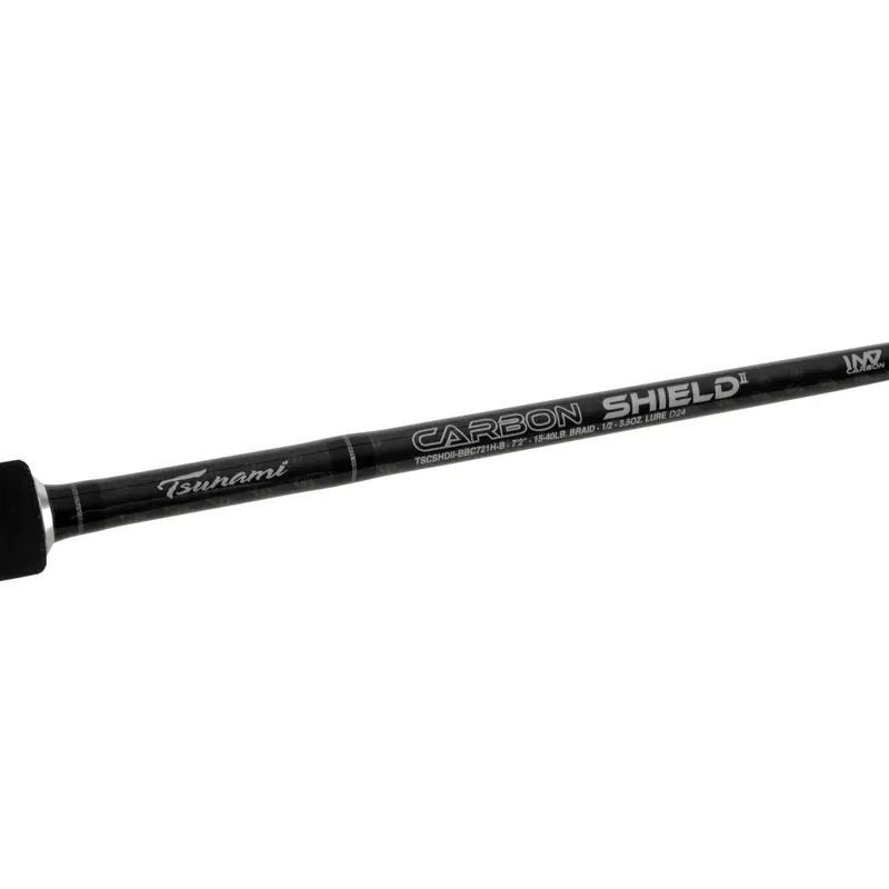 Tsunami Carbon Shield Ii Heavy-Duty Conventional Rod For Big Baits 1