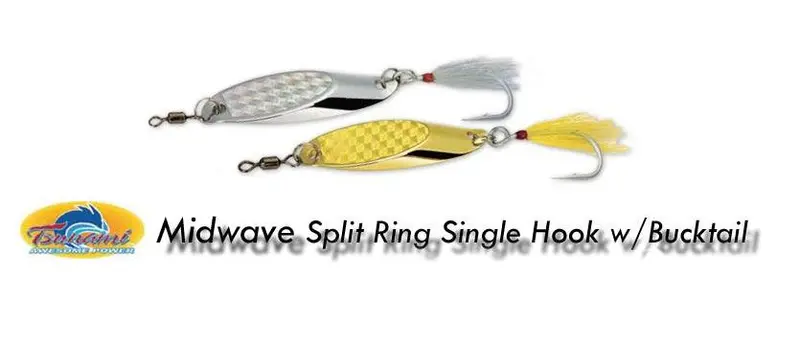 Tsunami Midwave Bucktail Jig – Single-Hook 1 Oz Swim Jig 1