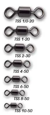 Tsunami Pro Strong Swivel – High-Strength, Corrosion-Resistant Fishing Swivel 1
