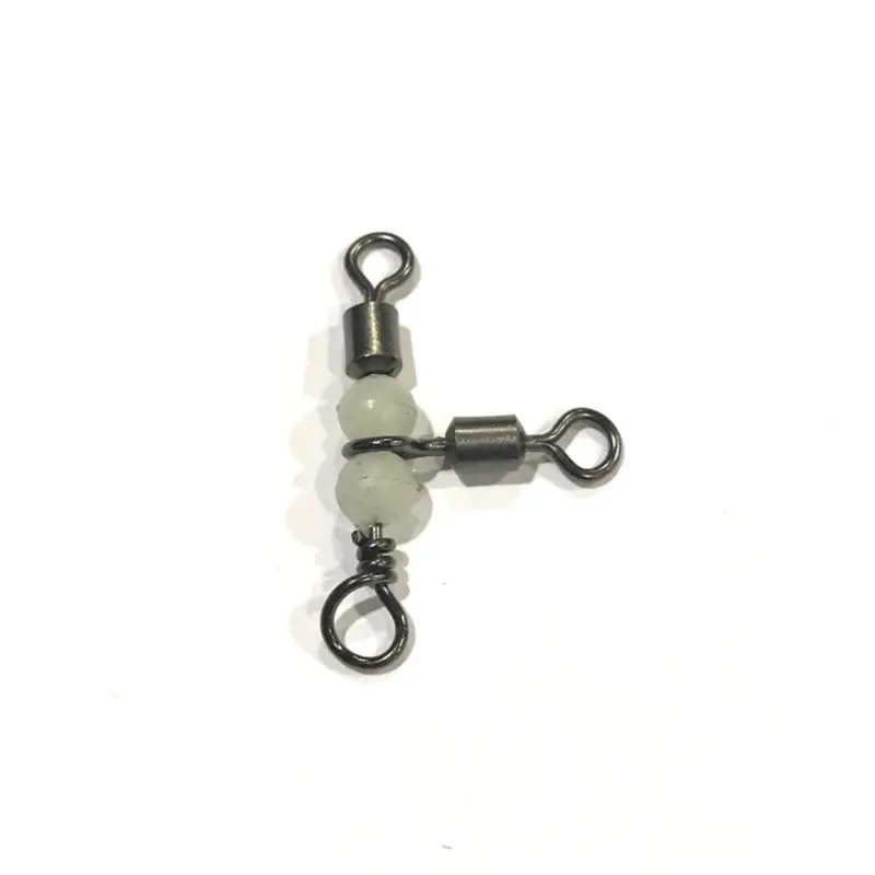 Tsunami Rolling T-Swivel With Glow-In-The-Dark Beads 1