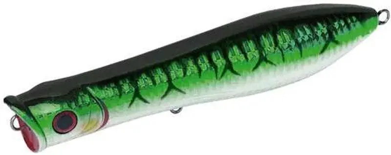 Tsunami Talkin Popper Floating Topwater Lure – 5 Inches 1