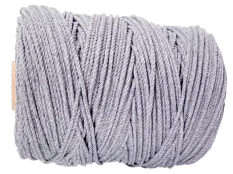 Twisted Cotton Macramé Cord – Soft, Strong Braided Rope For Knotting & Weaving 2