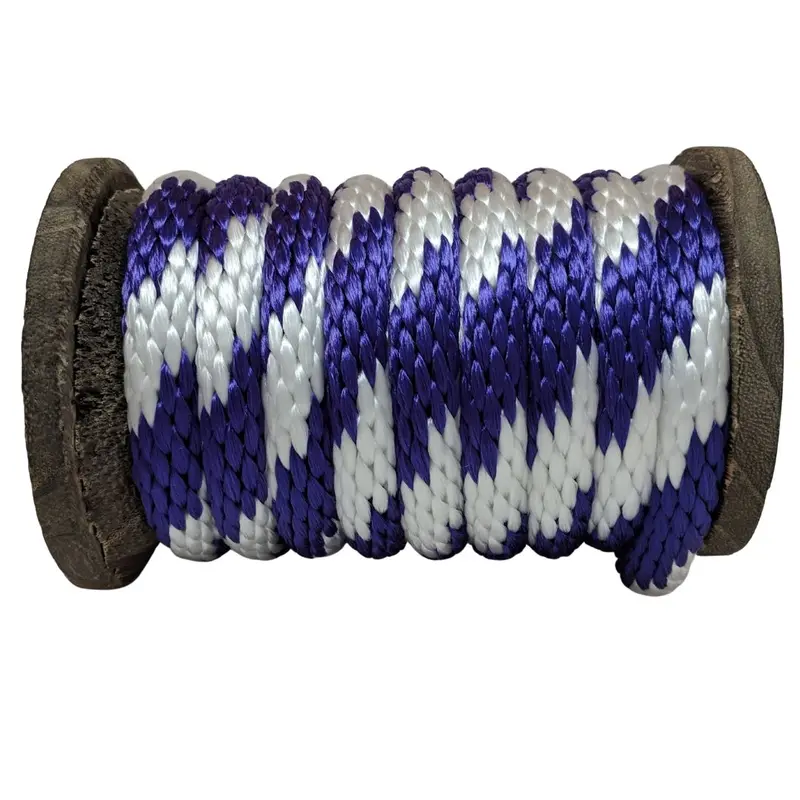 Uv-Stabilized Solid Braid Polypropylene Rope For Industrial Applications 1