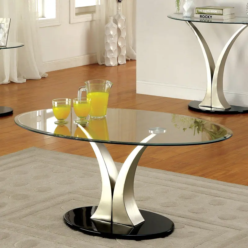 Valo Black Modern Coffee Table – Furniture Of America (Cm4727C) 1