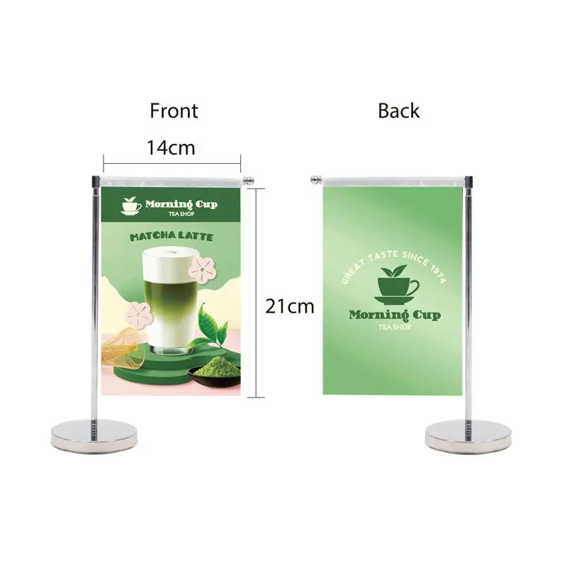 Vertical Tabletop Display Flags For Events And Promotions 1