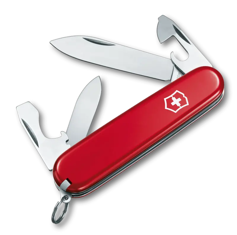 Victorinox Swiss Army Recruit Pocket Knife – Red 1