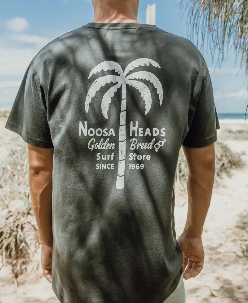 Wash-Black Noosa Palm Loco T-Shirt 1