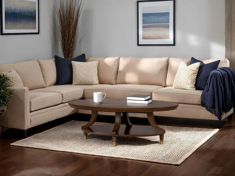 Westham Oval Cocktail Table By Furniture Of America – Modern Coffee Table In Cherry Finish (Fm44001Ch-Co) 1