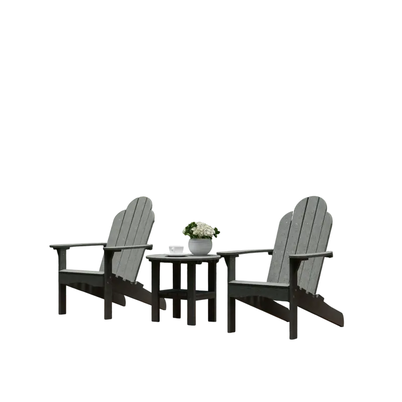 Wildridge Classic Adirondack Chairs With Side Table Combo 1