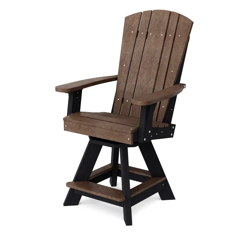 Wildridge Heritage Balcony Swivel Chair – Counter-Height Design 1