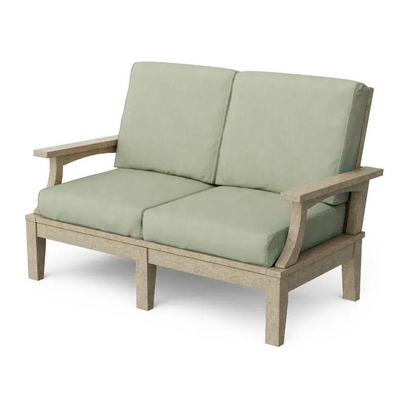 Wildridge Heritage Deep Seating Loveseat With All-Weather Cushions 1