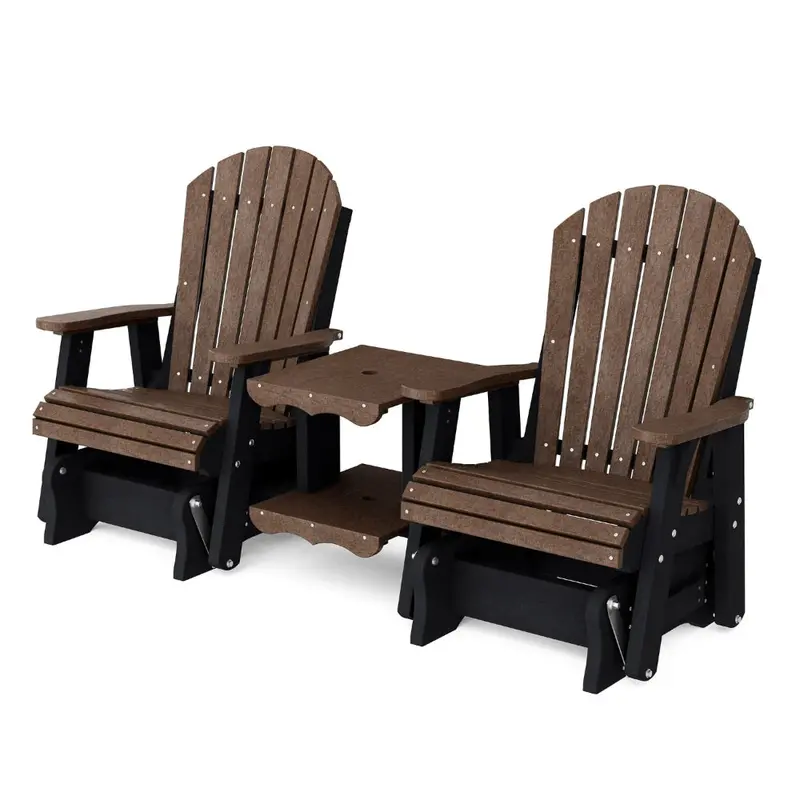 Wildridge Heritage Double Rock-A-Tee Outdoor Glider Set 12