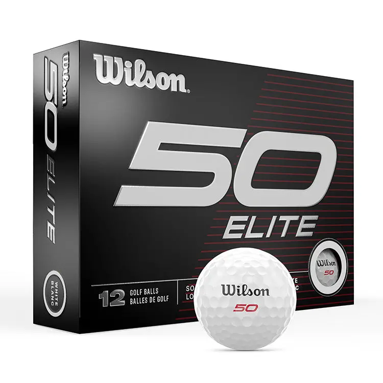 Wilson Staff 50 Elite Golf Balls – Branded Edition 1