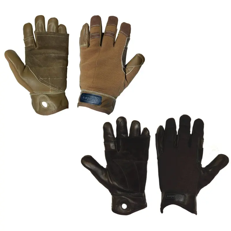 Yates Fast Rope Gloves – Reinforced Tactical Hand Protection For Rappelling & Spie 1