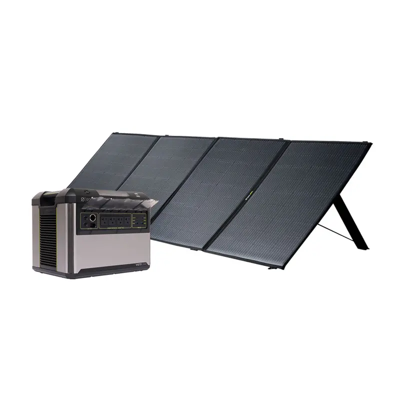Yeti 1500 + Nomad 400 Solar Generator System 1