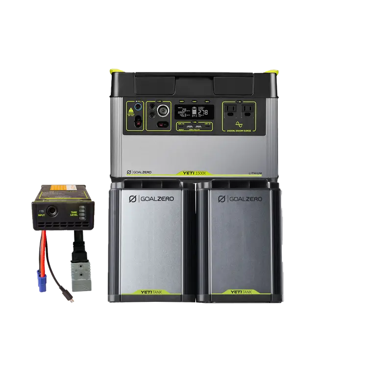 Yeti 1500X + 2400Wh Expandable Power Kit 1