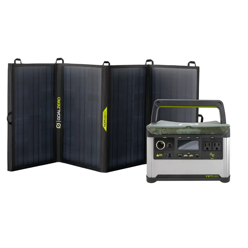 Yeti 300 Power Station With Nomad 50 Solar Panel 1