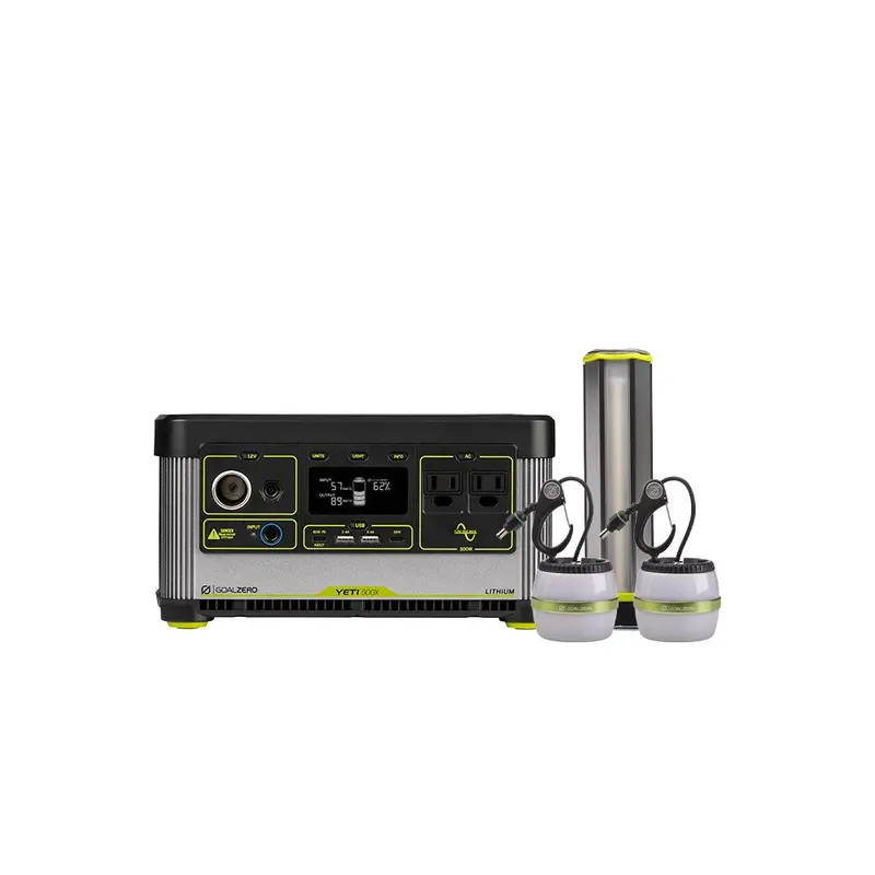 Yeti 500X Generator With Integrated Lighting Kit 1