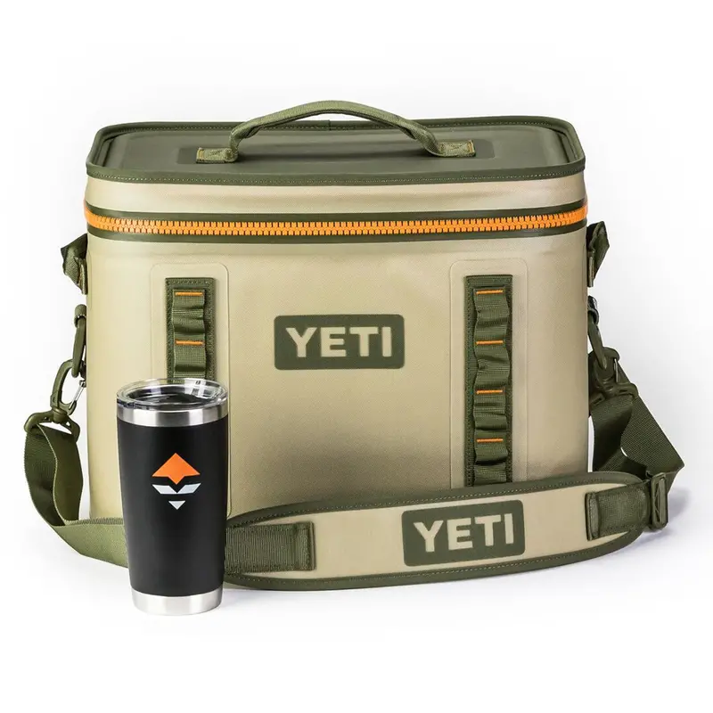 Yeti Hopper Flip 18 Collapsible Cooler With Free Gohunt Rambler 1