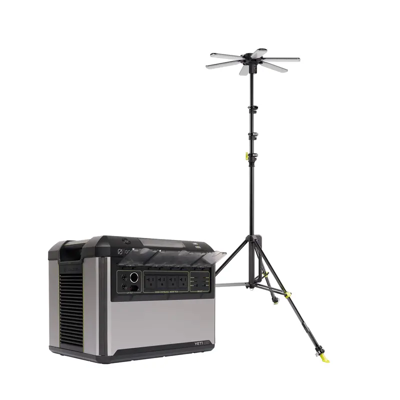 Yeti Power Station 1500 + Skylight Solar Panel Kit 1