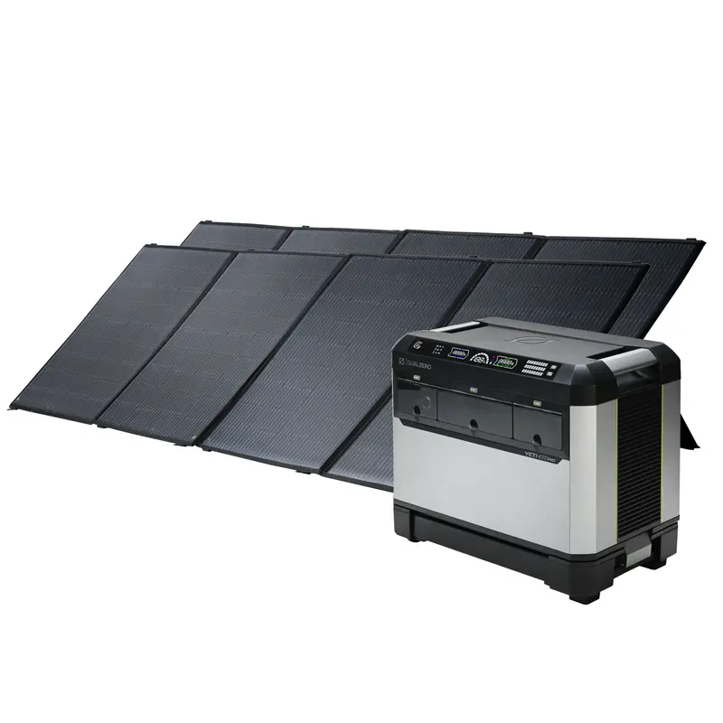Yeti Pro 4000 Power Station With Dual Nomad 400 Solar Panels 1