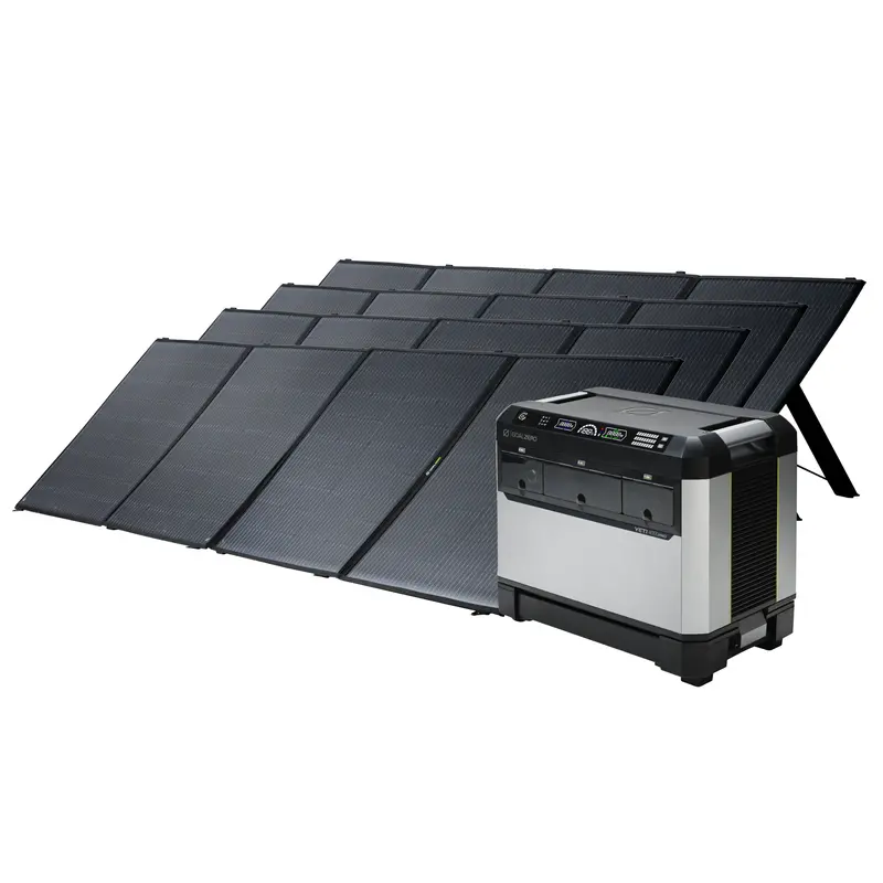 Yeti Pro 4000 Power Station With Four Nomad 400 Solar Panels 1
