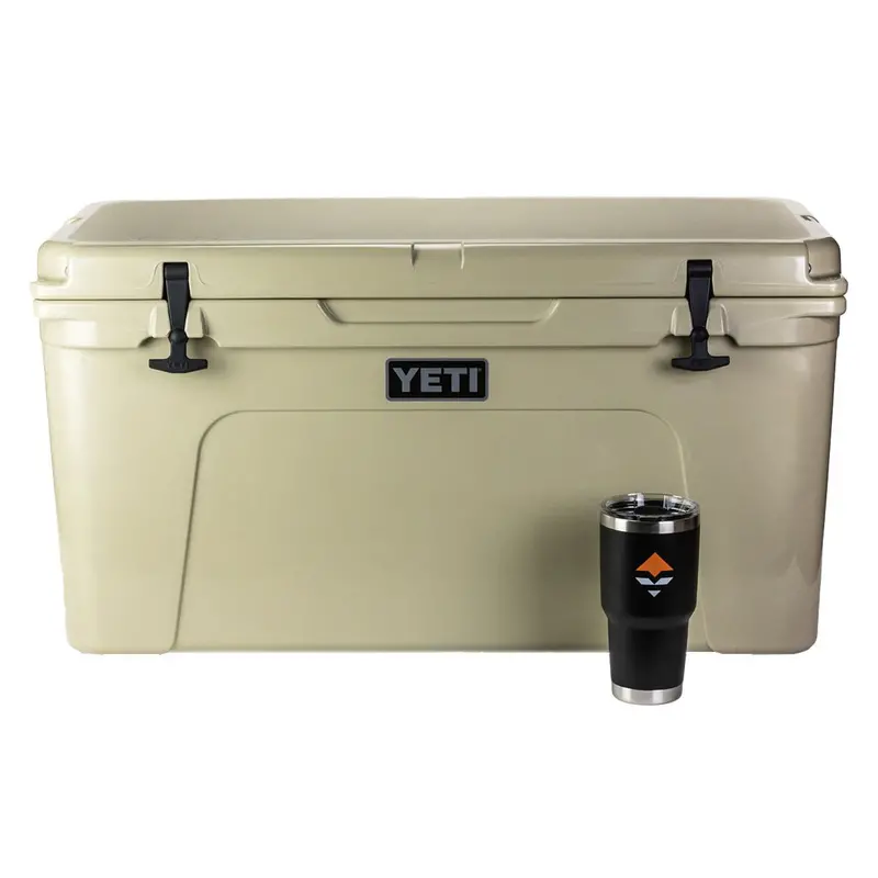 Yeti Tundra 65 Premium Hard-Sided Cooler With Free Gohunt Rambler 1