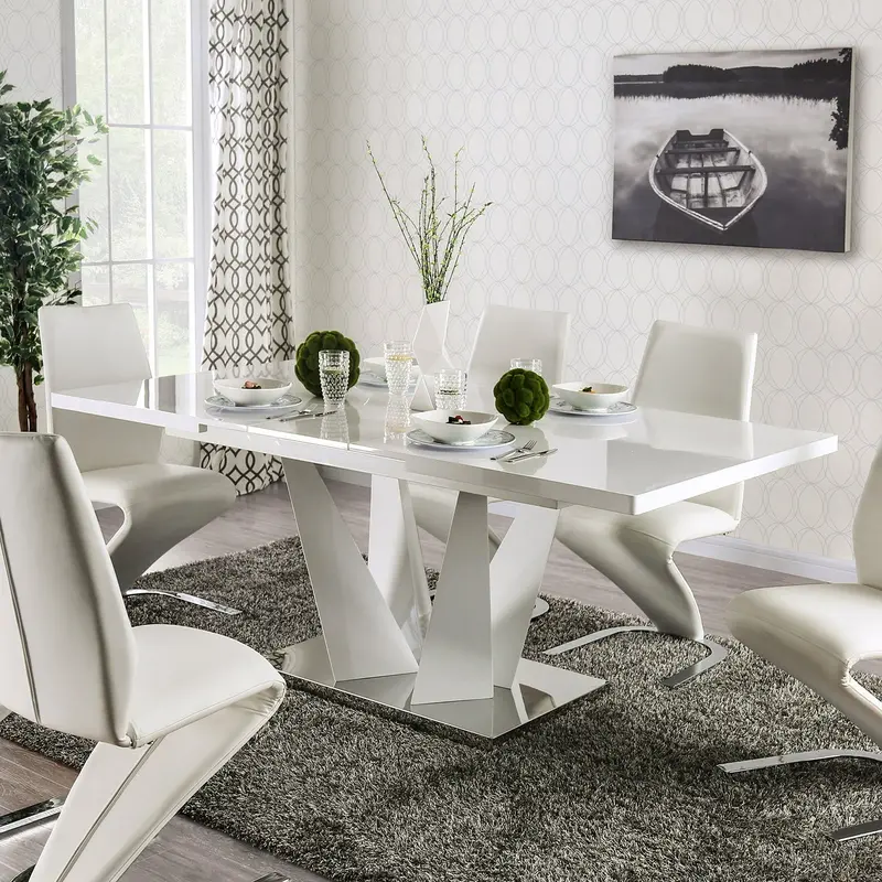 Zain Modern Farmhouse Dining Table – Furniture Of America Foa3742T-Table 1