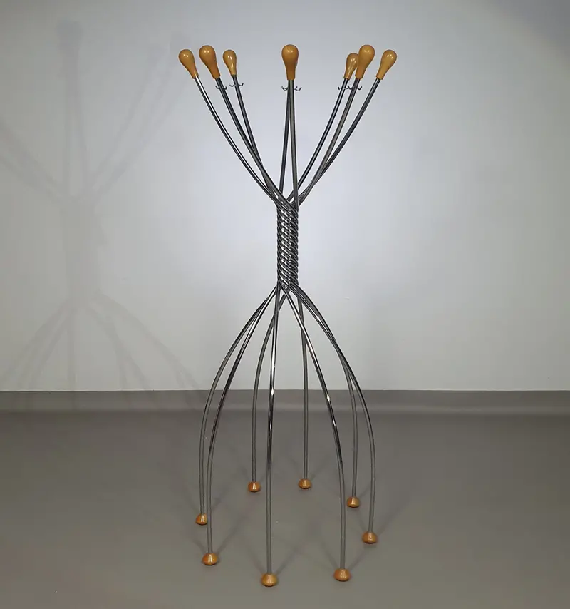 Zanotta Octopus Wall-Mounted Coat Rack 1