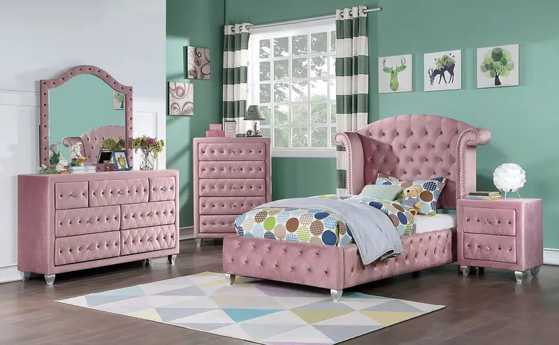 Zohar 4-Piece Contemporary Bedroom Collection 1